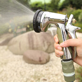 漫 沃施八功能喷水枪5801 洗车工具 浇花浇菜洒水冲洗地面 多功能喷枪