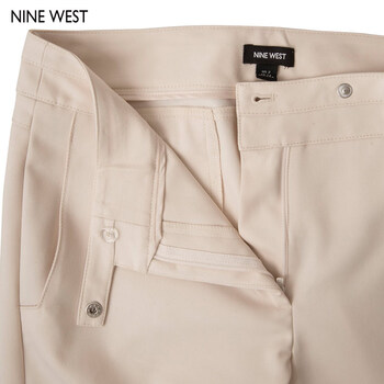 NINE WEST 玖熙女装 通勤OL百搭长裤3051442201 3F9 米白色 6
