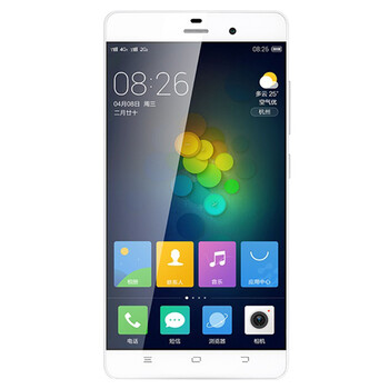 纽曼 纽扣 CM810 移动联通双4G 双卡双待（16G ROM）指纹手机 白色