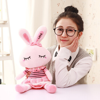 兔子毛绒玩具长耳朵超大号公仔女生床上睡觉抱萌兔子布偶娃娃抱枕 萌