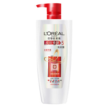 
                                        
                                                            欧莱雅（LOREAL）多效修复洗发水700ml（滋养修复强韧防断发洗发露）（新老包装随机发货）                
