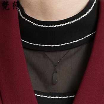 梵绣  2015新款秋装长袖女式长风衣外套1520 酒红色 L