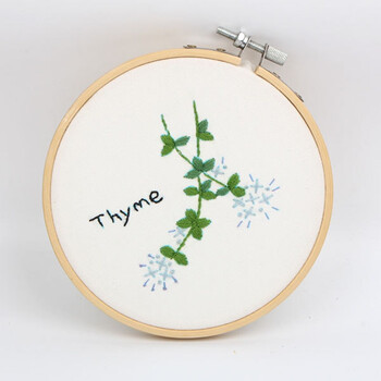 简约欧绣手工英文刺绣套件布艺材料包初学立体欧式十字绣线绣 tyeme