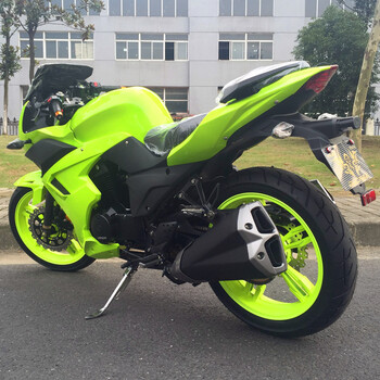 重型机车可上牌 b款荧光黄 力帆150水冷链条机