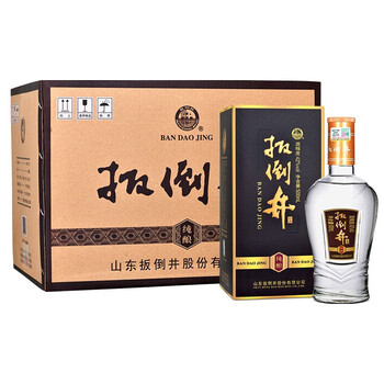 扳倒井42度纯酿浓香型白酒礼盒500ml6瓶整箱装