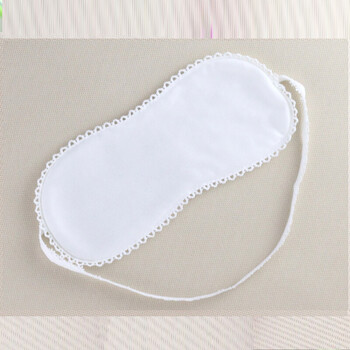 眼罩桑舒适护眼无痕眼罩夏季女士睡眠遮光 白色