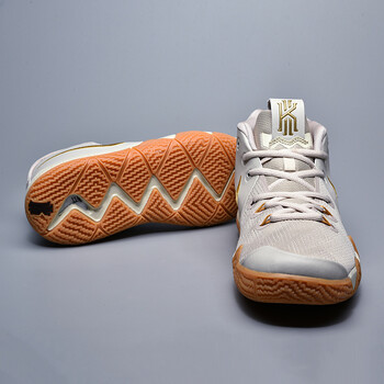 欧文4代鸳鸯篮球鞋黑白 cny 中国红 黑人月 男子战靴 卡金色 46