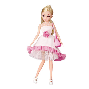 乐吉儿洋娃娃套装大礼盒 公主换装仿真女孩儿童玩具圣诞礼物 h30c-2