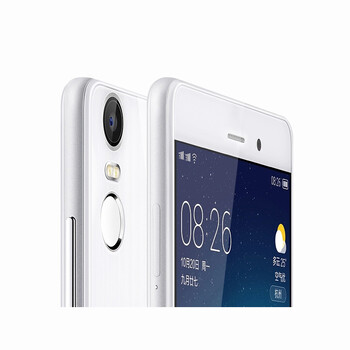 纽曼 CM810 纽扣移动联通双4G双卡指纹解锁手机(16G rom) 白色