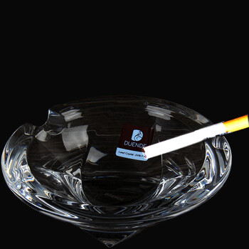 意大利DUENDE进口水晶烟缸烟灰盅送男士礼品 简约现代精致烟缸