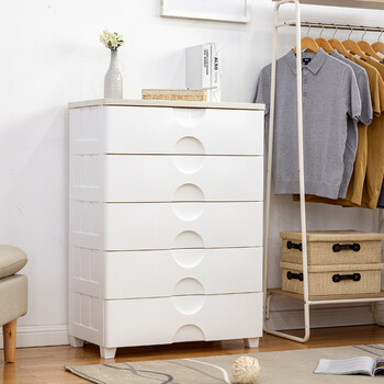 kitty儿童新生婴儿凯蒂猫密闭抽屉式简易环保收纳衣柜五斗橱kmg-725