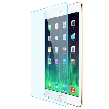
                                                            毕亚兹 苹果iPad Mini2/3/1钢化膜 抗蓝光 迷你2高清防爆玻璃保护贴膜 弧边 防刮花 PM12                