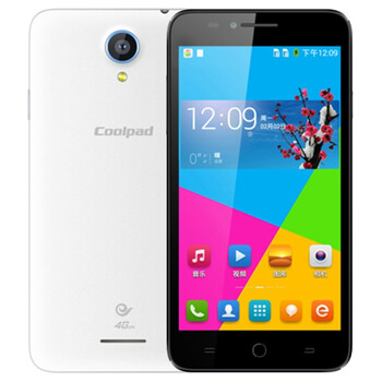 酷派(Coolpad) 5360 智尚白 电信4G手机 双卡双待