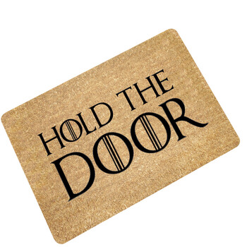 把门支住hold the door 橡胶门垫地垫门口吸水滑垫 把门支住地垫 40*