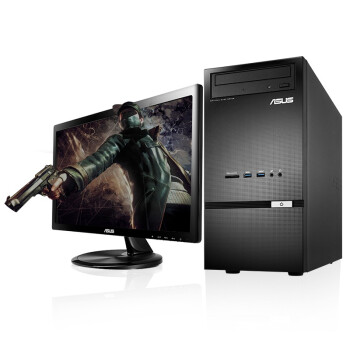 华硕（ASUS）K30BD-A3854M5 台式电脑（Sempron3850四核 4G 500GB R5-235X 1G独显 Win8.1）19.5英寸