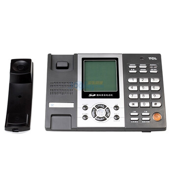 TCL 电话机 HCD868(88)TSD数字SD卡录音 大屏幕智能背光 办公商务客服呼叫中心家用 大屏幕座机(铁灰)