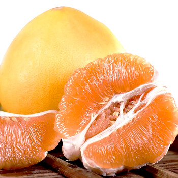平和琯溪柚子黄心西柚黄肉水果 单果1100-1400g两只装 10斤4只装