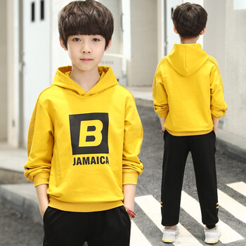 孩子城堡童装男童套装秋装儿童套装男宝宝秋款运动卫衣大童秋季新品5