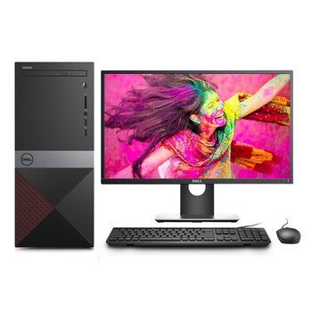 戴尔(dell)台式机vostro 3668/3670游戏商务电脑主机 主机 21.