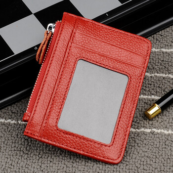 卡包男士超薄驾驶证卡包真皮迷你多卡位牛皮卡夹小卡片包简约女式sn