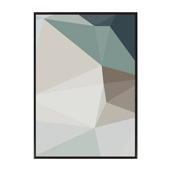 装饰画客厅现代简约背景墙壁画设计师抽象几何色块儿童房挂画 b款 70*