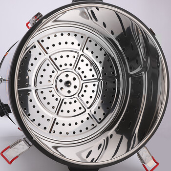 烧水桶不锈钢电绿豆汤桶蒸煮桶月子凉茶水桶发泡三层加热保温桶大容量