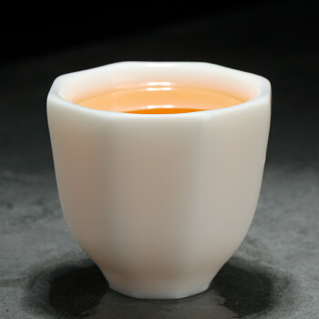 贰号（ERHAO） 贰号 德化白瓷茶杯陈清宜手工陶瓷功夫茶具羊脂釉玉瓷杯八宝杯 小号