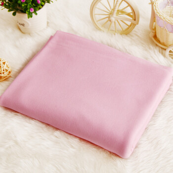 婴儿纯棉尿布料可洗新生儿尿戒子全棉宝宝透气尿片春秋夏季 纯粉色 xl