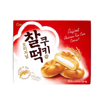 韩国直邮 青佑（Cw） 原味打糕 休闲零食 营养早餐蛋糕 301g/盒