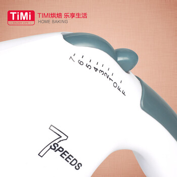 
                                        timi 电动打蛋器 家用手持打蛋机 和面机 厨师机 搅拌机 打发奶油机                