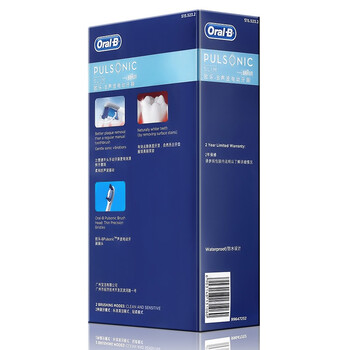 
                                        博朗 欧乐B（Oralb）电动牙刷 成人声波震动牙刷（自带刷头*2）S15.523.2                  