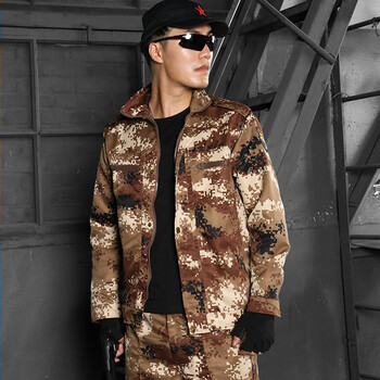 迷彩服 男套装 2018 新款荒漠迷彩服套装男女沙漠户外耐磨作战作训服