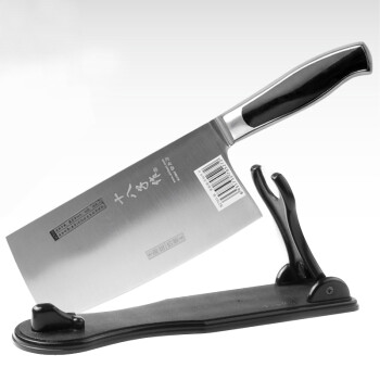 阳江十八子刀具 厨房用刀菜刀单刀 黑狐斩切刀S2703-A