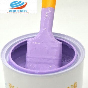 沐油漆水性木器漆涂料清漆白漆彩色金属水性漆木漆家具翻新漆 浅紫色