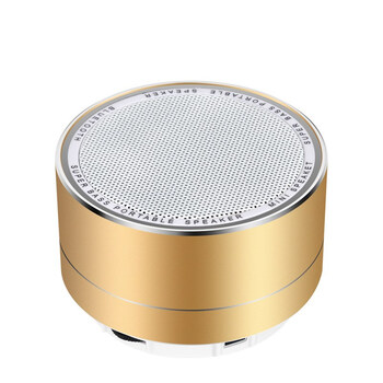 防水车载无线蓝牙音箱重低音炮音响收音自行车户外迷你骑行音响hw 金