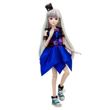 改装女孩芭比娃娃换装玩具 白光莹60cm