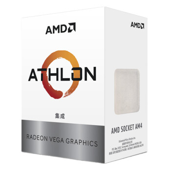 AMD  200GE  24߳ Radeon Vega Graphic 3.2GHz AM4ӿ װCPU