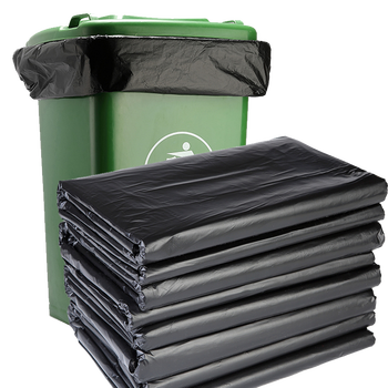 悦达给力 平口垃圾袋 大中小号单位物业家庭搬家清洁卫生 塑料袋商用
