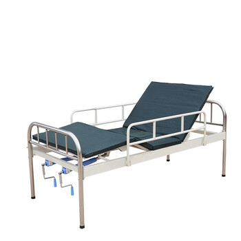护理床医用病床平床单双摇 不带输液架【图片 价格 品牌 报价】-京东
