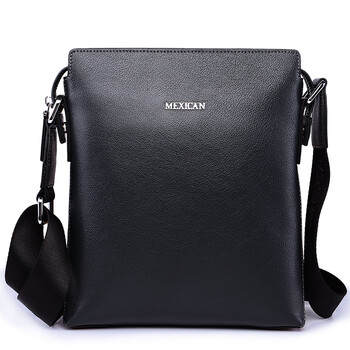 款男士包包斜挎包时尚商务公文包休闲男士背包小挎包mzu50316m-03灰色