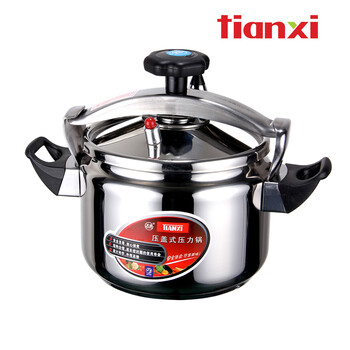 天喜Tianxi 不锈钢高压锅 压力锅 CS28/11L 燃气电磁灶通用 锅具 压盖式不爆
