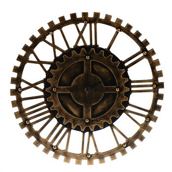 meves 齿轮装饰品 复古工业风壁饰摆件 酒吧家居工艺品墙壁挂件 m款