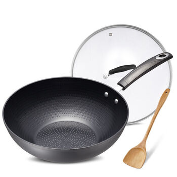 爱仕达炒锅ASD陶瓷少油烟不粘锅 明火专用烹任锅具WG8330N 30cm