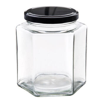 大号玻璃密封罐透明玻璃瓶坛子五谷杂粮储物罐泡酒瓶玻璃罐 730ml