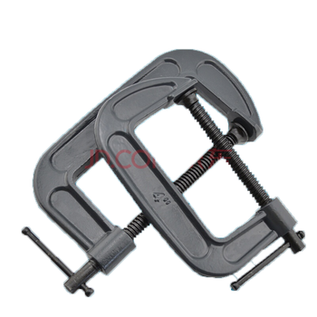 夹子夹具夹紧器固定架g字c型a字夹水管木板夹手动工具 5寸可夹持128mm