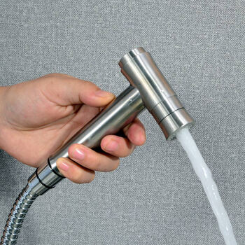 马桶冲洗喷头不锈钢多功能冲洗器喷便后妇洗器清洁器马桶伴侣喷头免