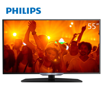 飞利浦（PHILIPS）55PFF3655/T3 55英寸 全高清LED液晶电视（黑色）