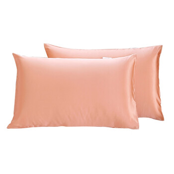 lilysilk枕套25姆米重磅 双面丝绸 枕头套信封开口 黑色