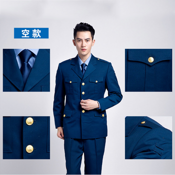 春秋常服武j春季常服男女式士兵套装军绿消fang常服套装 武j 175-100