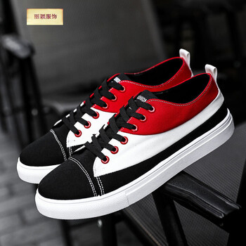 学生休闲鞋男潮鸳鸯韩版流行时尚百搭抖音一男一女潮鞋夏季休闲男鞋